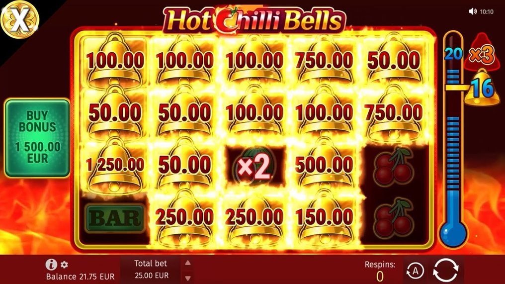 Hot Chilli Bells Anmeldebild